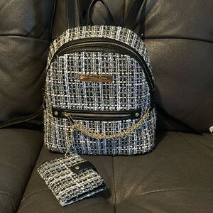 LAUNDRY Tweed Mini Backpack